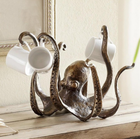 Resin Octopus Table Decor